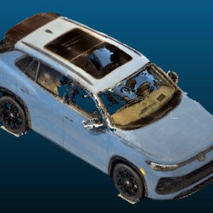 2025 Volkswagen Tiguan SE vehicle Point Cloud Reference image