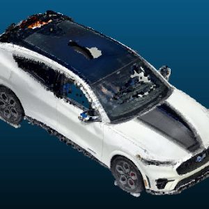 2026 Ford Mustang Mach-E vehicle Point Cloud Reference image