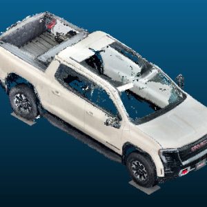 2026 GMC Sierra EV vehicle Point Cloud Reference image