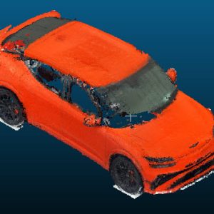 2026 Genesis GV60 Magma vehicle Point Cloud Reference image