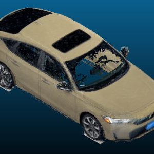 2026 Honda Civic vehicle Point Cloud Reference image