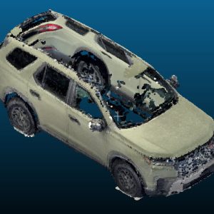 2026 Honda Pilot vehicle Point Cloud Reference image