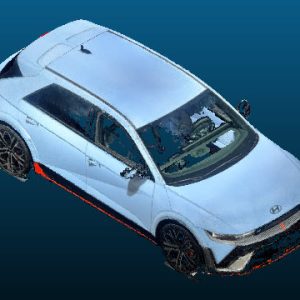 2026 Hyundai Ioniq 5 N SUV vehicle Point Cloud Reference image