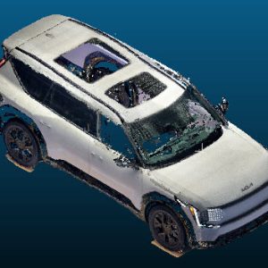 2026 Kia EV9 vehicle Point Cloud Reference image