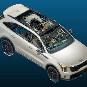 2026 Kia Sorento vehicle Point Cloud Reference image