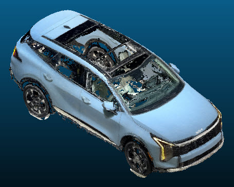 2026 Kia Sportage vehicle Point Cloud Reference image