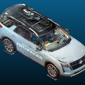 2026 Nissan Pathfinder vehicle Point Cloud Reference image