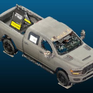 2026 RAM 2500 Crew Cab Black Express 149wb 4x4 vehicle Point Cloud Reference image