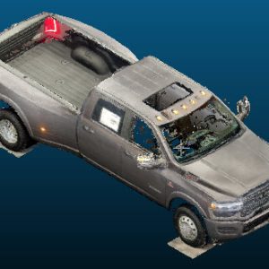 2026 RAM 3500 Limited Crew Cab 169wb 4x4 vehicle Point Cloud Reference image