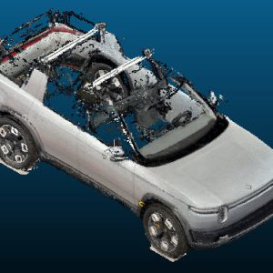 2026 Rivian R2S vehicle Point Cloud Reference image