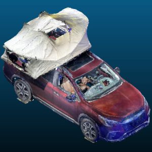 2026 Subaru Ascent vehicle Point Cloud Reference image