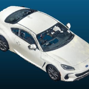 2026 Subaru BRZ vehicle Point Cloud Reference image