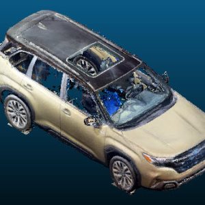 2026 Subaru Forester Hybrid vehicle Point Cloud Reference image