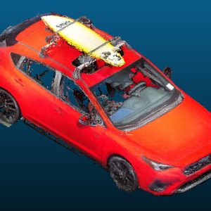 2026 Subaru Impreza Hatchback vehicle Point Cloud Reference image