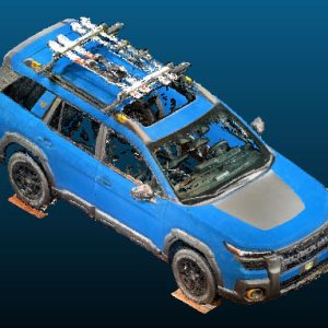 2026 Subaru Outback vehicle Point Cloud Reference image