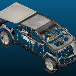 2026 Tesla CyberTruck "Chemical Guys" display vehicle Point Cloud Reference image
