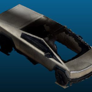2026 Tesla CyberTruck vehicle Point Cloud Reference image