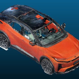 2026 Toyota C-HR vehicle Point Cloud Reference image