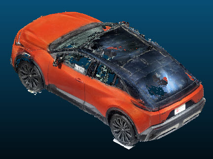 2026 Toyota C-HR vehicle Point Cloud Reference image