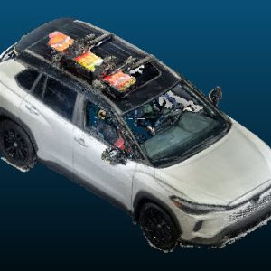 2026 Toyota Corolla Cross vehicle Point Cloud Reference image