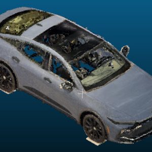 2026 Toyota Crown vehicle Point Cloud Reference image