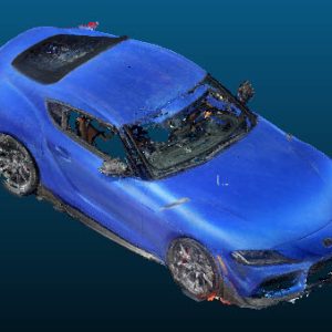 2026 Toyota GR Supra Premium vehicle Point Cloud Reference image
