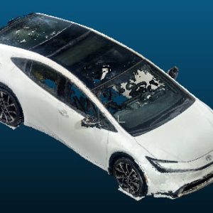 2026 Toyota Prius PHEV vehicle Point Cloud Reference image