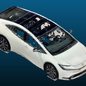 2026 Toyota Prius XSE PHEV vehicle Point Cloud Reference image