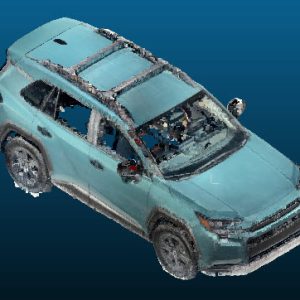2026 Toyota RAV4 vehicle Point Cloud Reference image