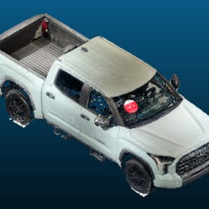 2026 Toyota Tundra SR5 Crewmax 146wb 4x4 vehicle Point Cloud Reference image