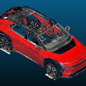 2026 Toyota bZ vehicle Point Cloud Reference image