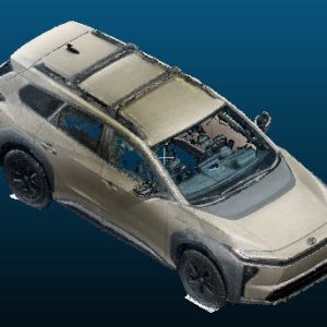 2026 Toyota bZ Woodland vehicle Point Cloud Reference image