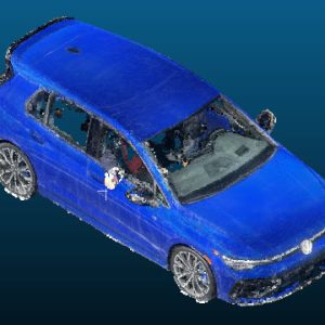 2026 Volkswagen Golf R Hatchback vehicle Point Cloud Reference image
