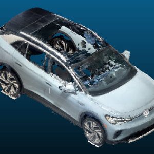 2026 Volkswagen ID.4 Pro vehicle Point Cloud Reference image
