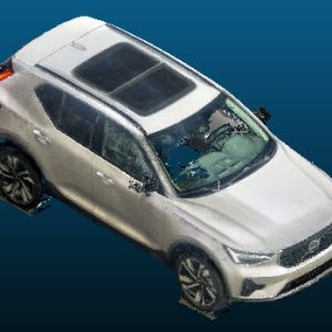 2026 Volvo XC40 Mild Hybrid vehicle Point Cloud Reference image