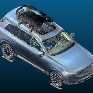 2026 Volvo XC90 vehicle Point Cloud Reference image