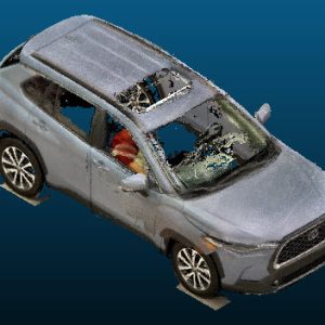 2022 Toyota Corolla Cross vehicle Point Cloud Reference image