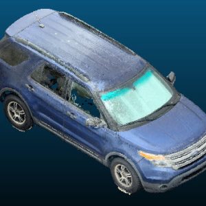 2001 Ford Explorer vehicle Point Cloud Reference image