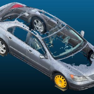 2006 Acura RL vehicle Point Cloud Reference image