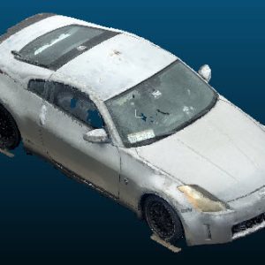 2006 Nissan 350Z vehicle Point Cloud Reference image