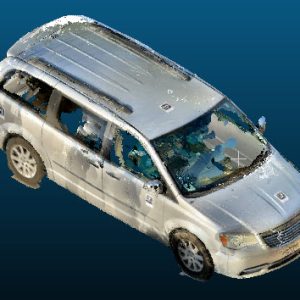 2011 Chrysler Town & Country vehicle Point Cloud Reference image