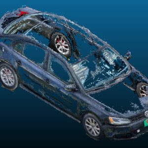 2011 Volkswagen Jetta vehicle Point Cloud Reference image