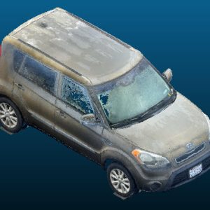 2012 Kia Soul vehicle Point Cloud Reference image