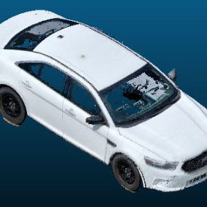 2013 Ford Taurus vehicle Point Cloud Reference image