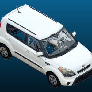 2013 Kia Soul vehicle Point Cloud Reference image