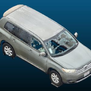 2013 Toyota Highlander vehicle Point Cloud Reference image