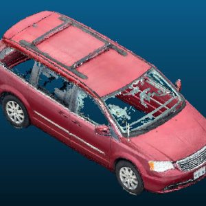 2015 Chrysler Town & Country vehicle Point Cloud Reference image
