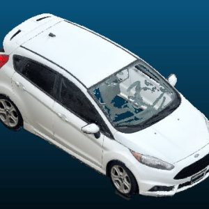 2015 Ford Fiesta vehicle Point Cloud Reference image