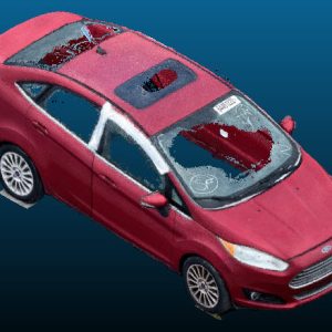 2016 Ford Fiesta vehicle Point Cloud Reference image