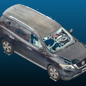 2018 Nissan Pathfinder vehicle Point Cloud Reference image